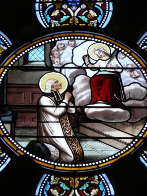 아르스의 성 요한 마리아 비안네와 로마의 성녀 필로메나_photo by Ndoduc_in the Church of Notre-Dame in Rominguiere_France.jpg